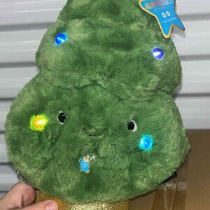 Nwt light up Christmas tree plush